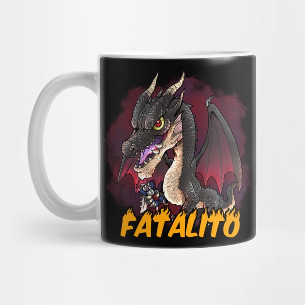 FATALIS The black dragon (FATALITO) by Luisocscomics